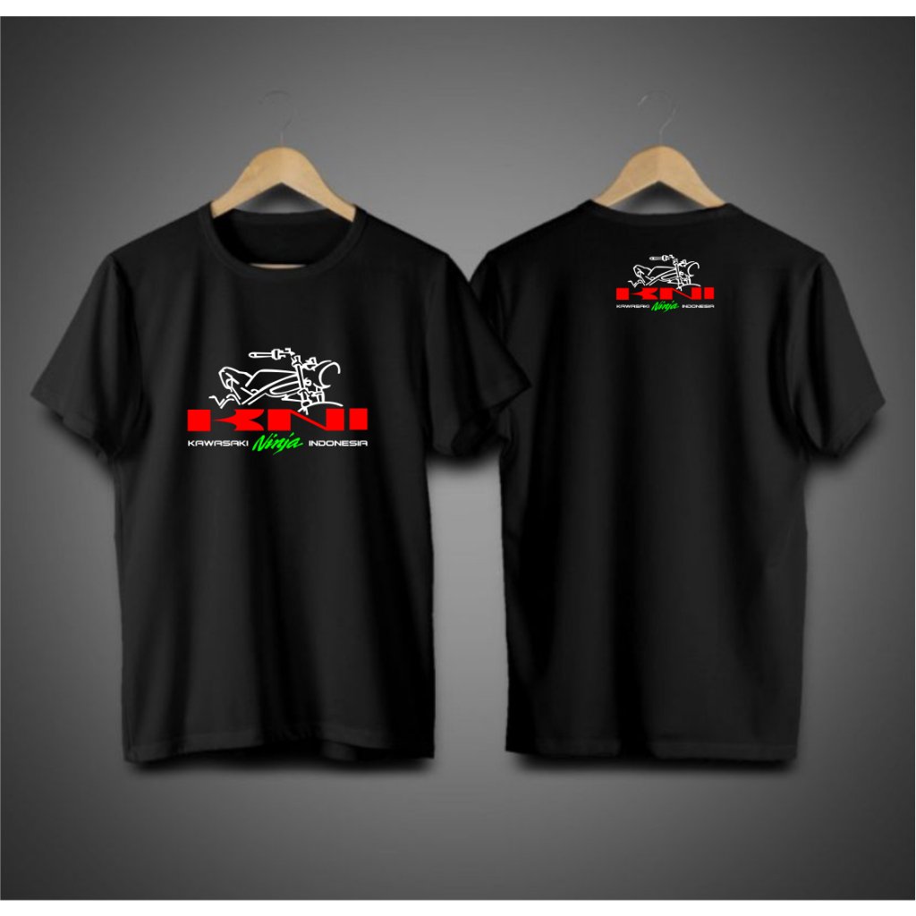 KAWASAKI NINJA INDONESIA KAOS BAHAN KATUN