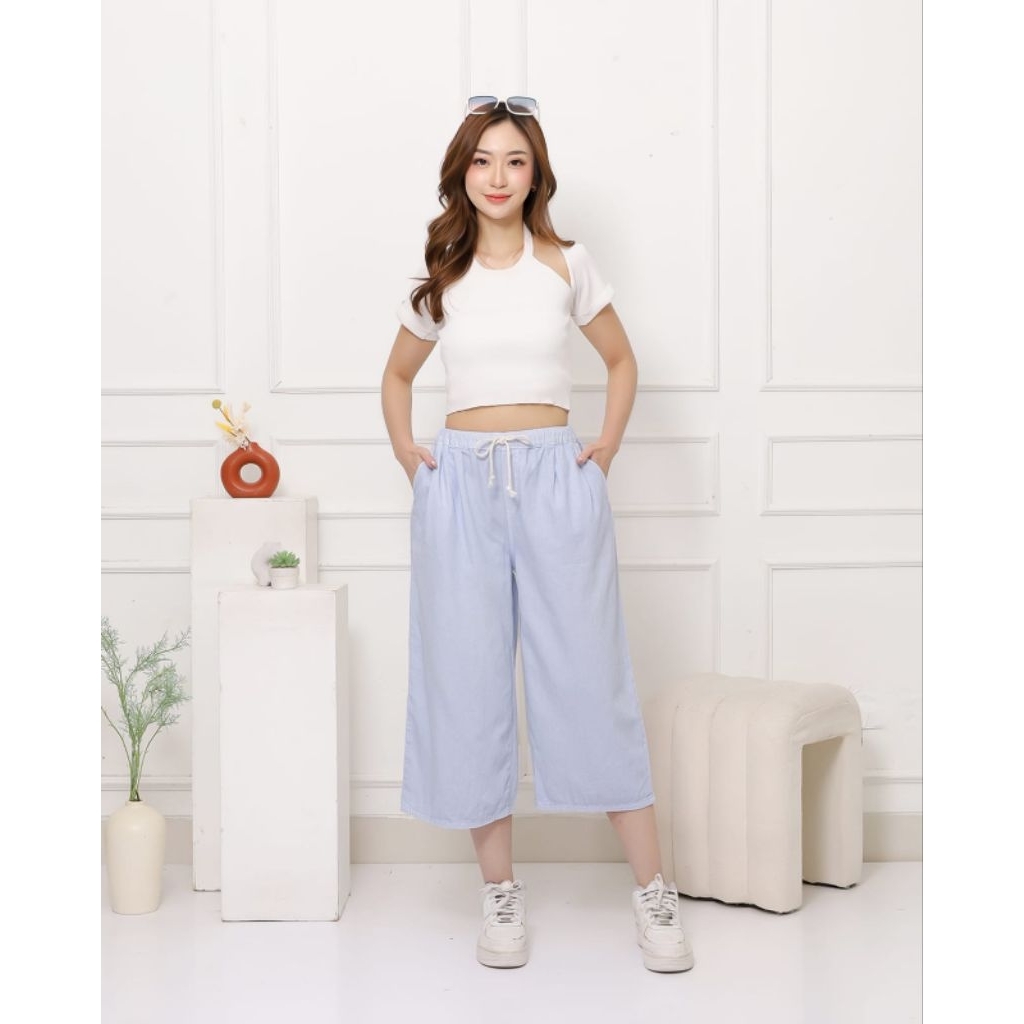 kulot 7/8 Midi Soft Jeans /Denim