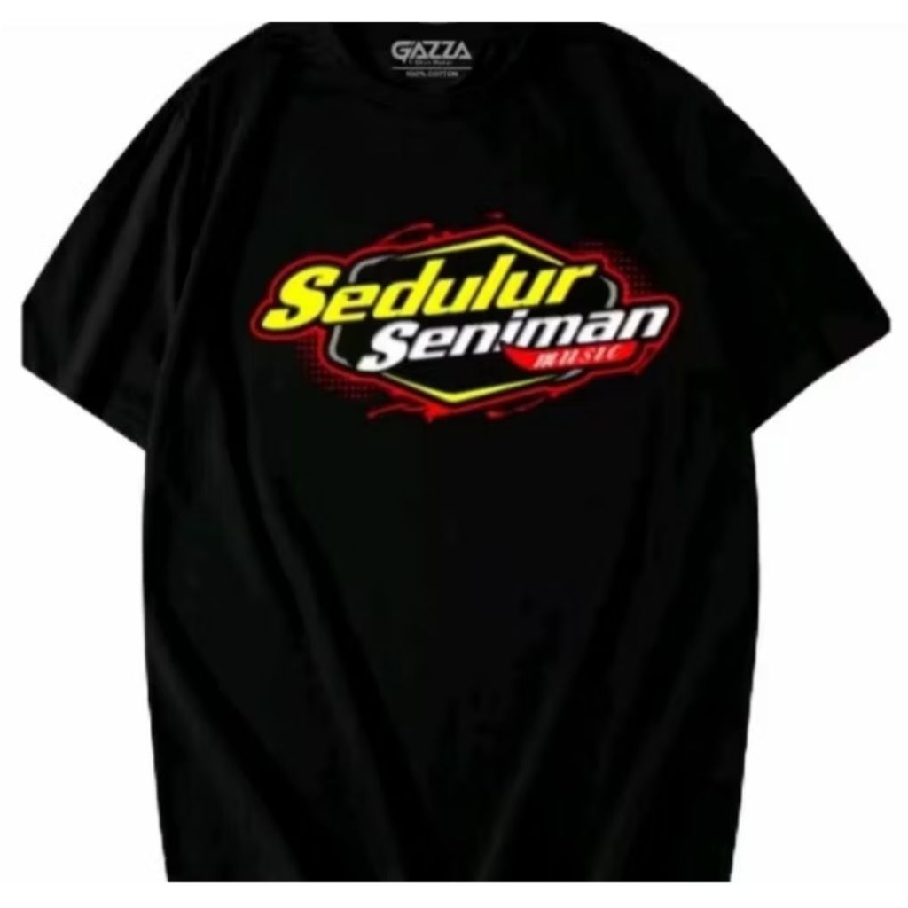 Kaos Terbaru Sedulur Seniman Music T-shirt Distro Bahan Katun Adem Sablon Dtf Unisex