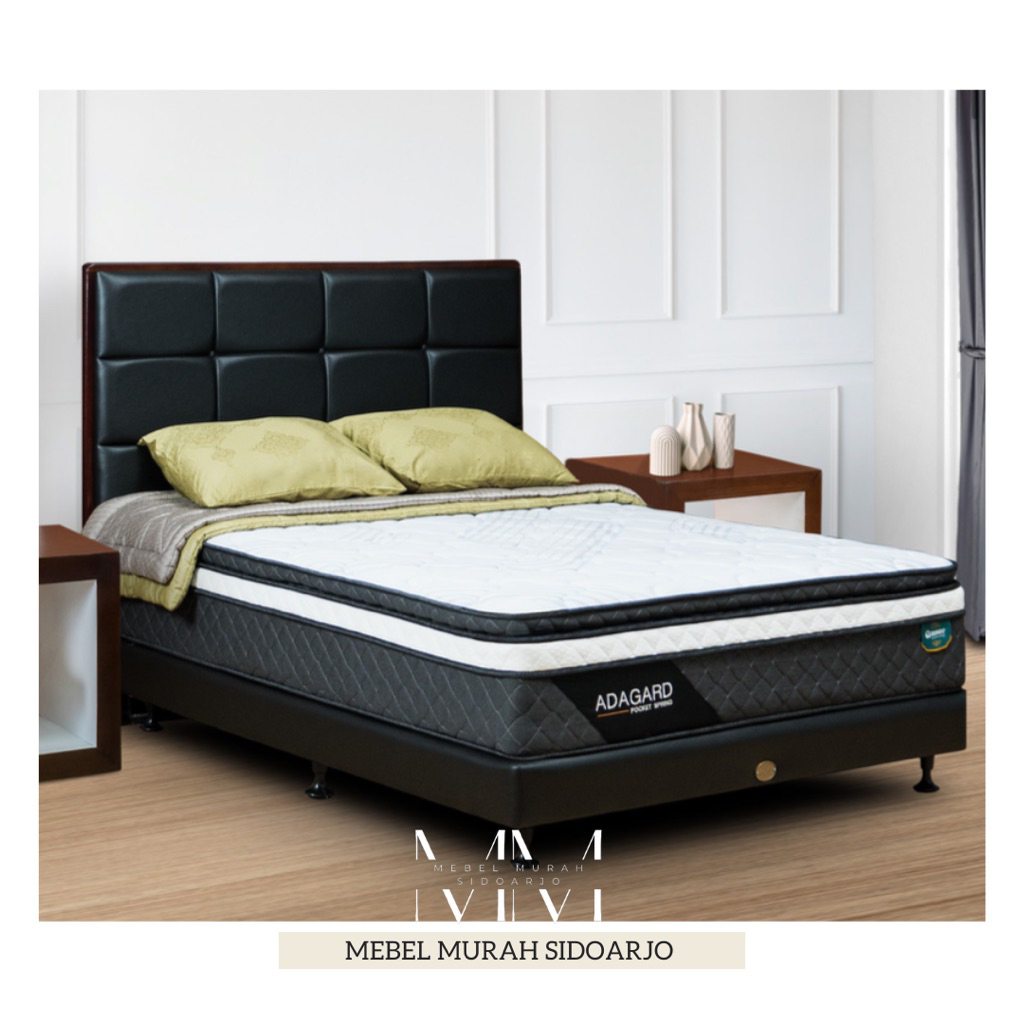 Kasur Springbed Guhdo Adagard Pocket plushtop pillow top Garansi pegas 10 Thn 180x200 160x200 140x20