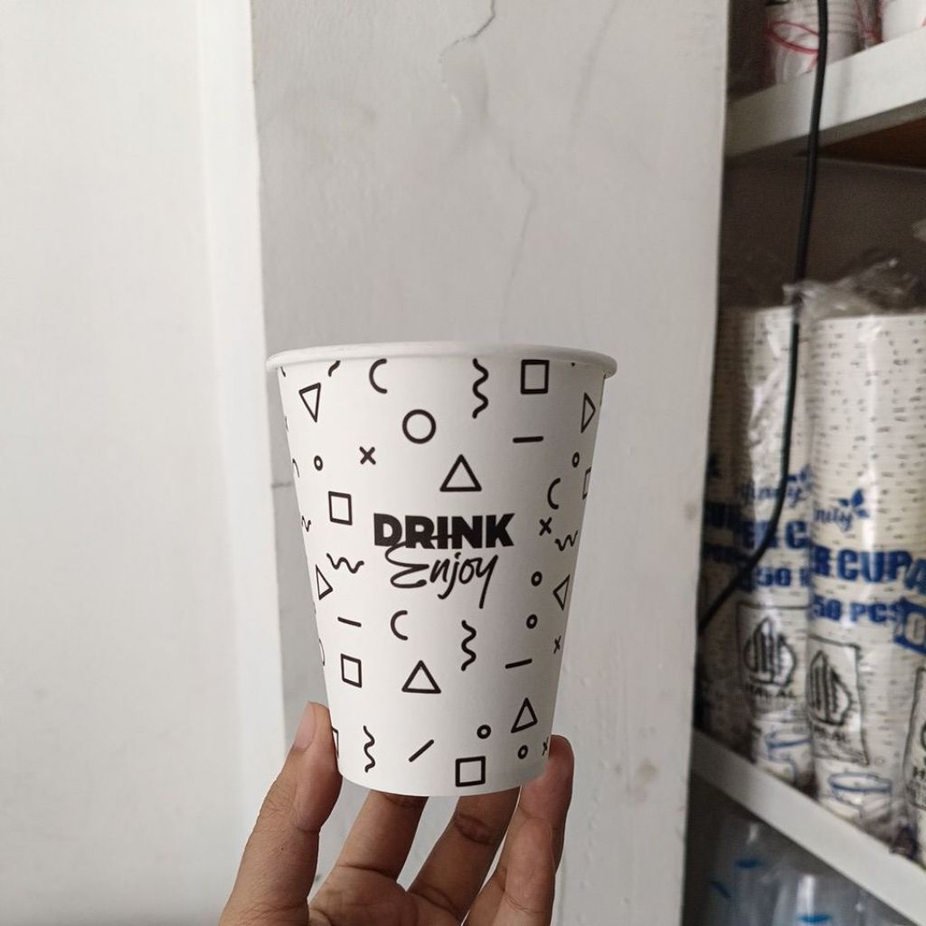 PAPER CUP 8 oz / PAPER CUP MOTIF