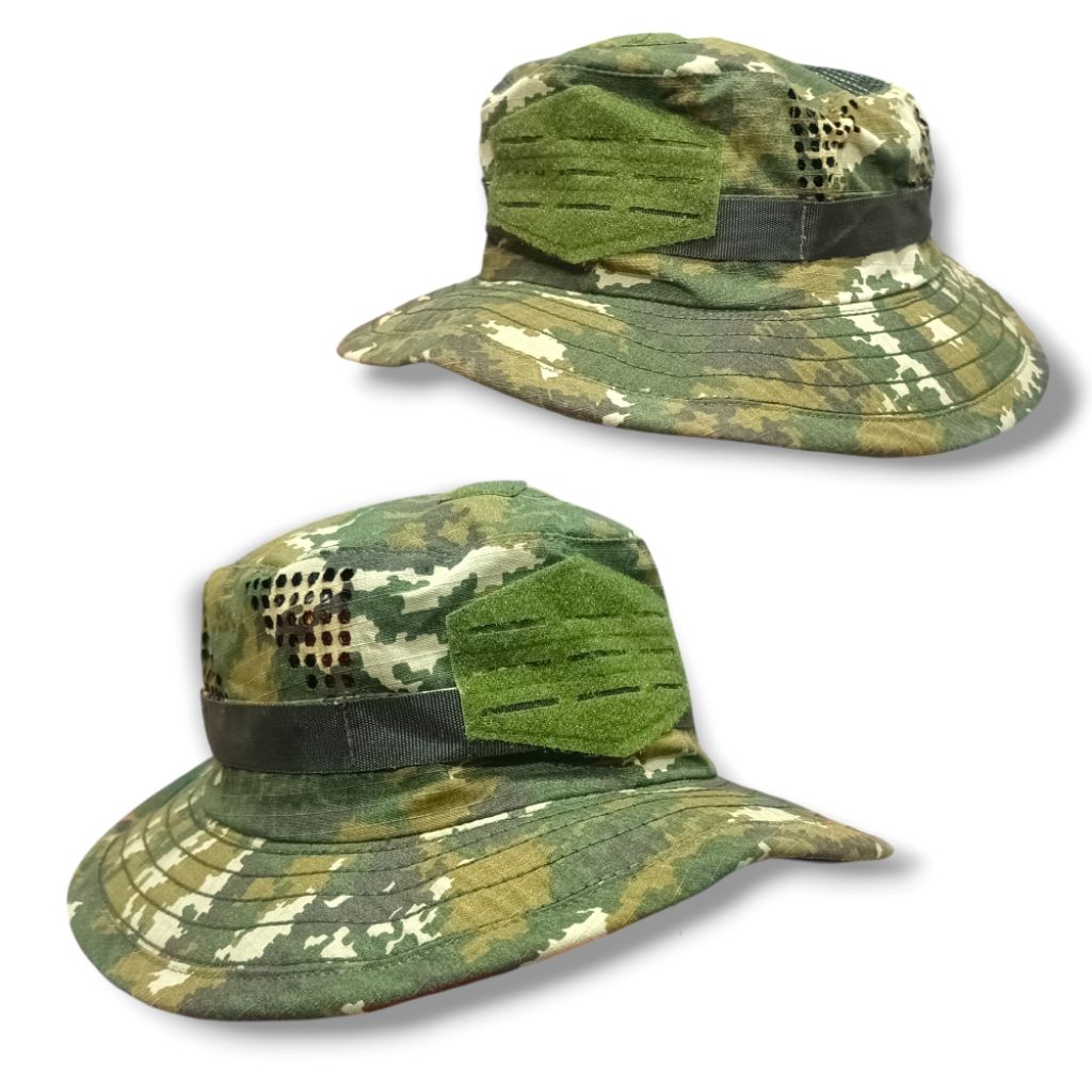Topi Rimba Sage Green Kawat