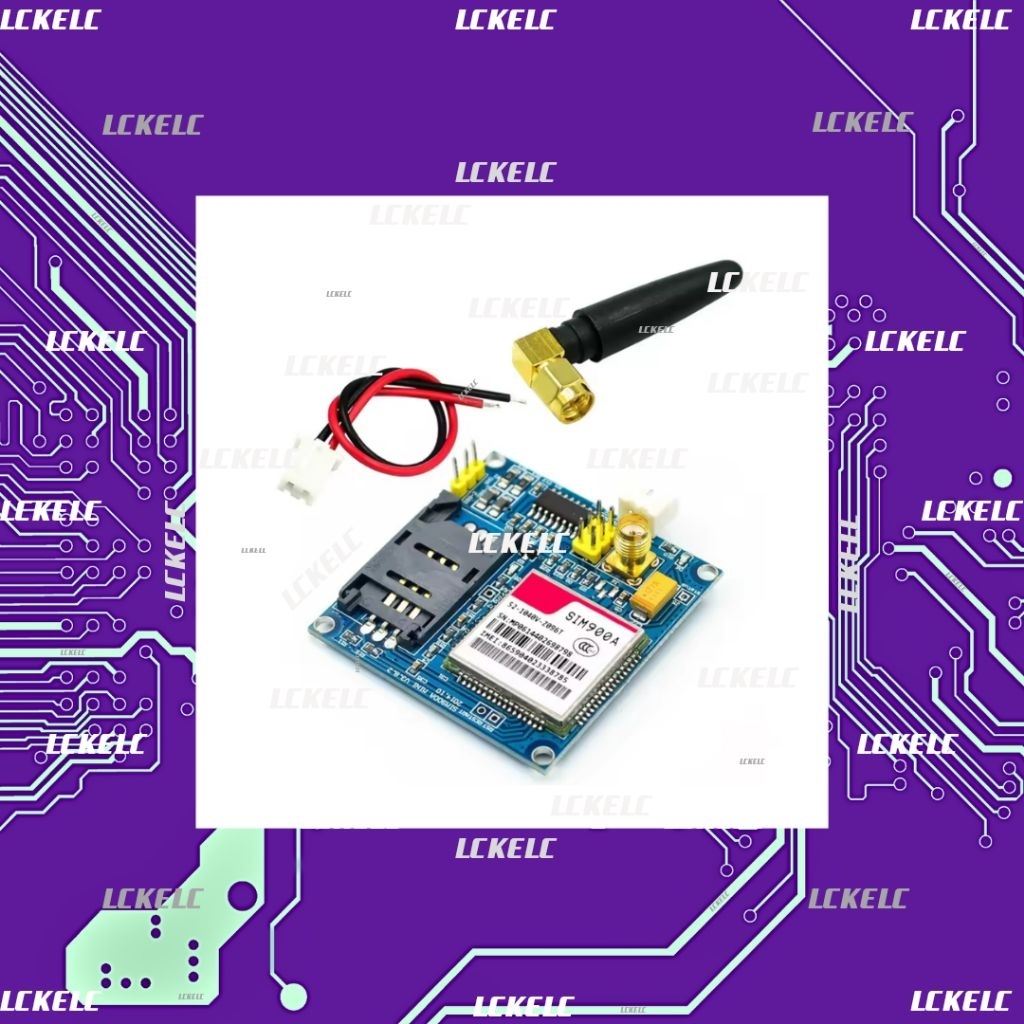 SIM900 SIM900A GSM GPRS MODULE + ANTENNA