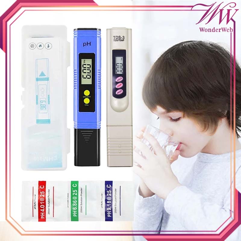 TDS Meter Hidroponik Dan PH Digital Alat Pengukur PH Dan TDS Air PH Dan TDS Meter Alat Ukur PH Air