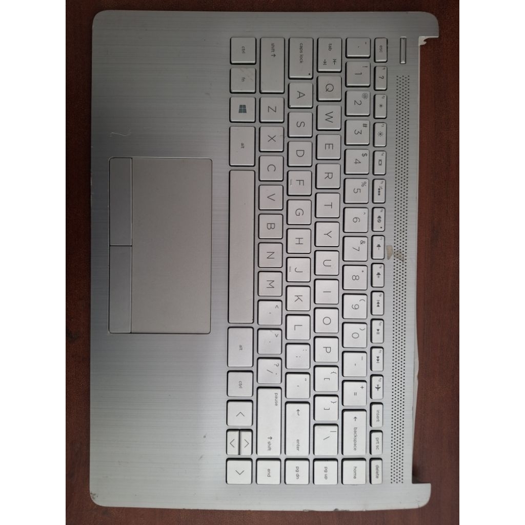 Palmrest + keyboard ok laptop Hp 14-CF, DF 14s-DF copotan