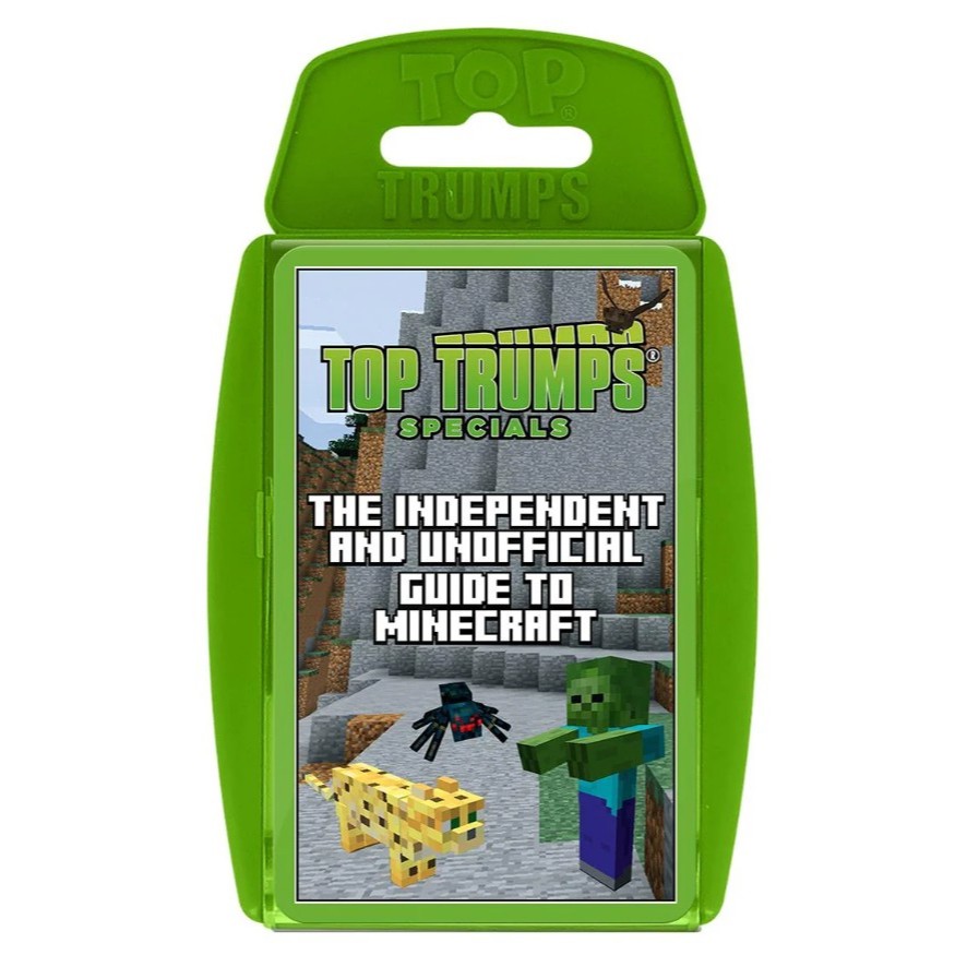 Top Trumps Card Game - The Independent & Unofficial Guide to Minecraft Board Game | Boardgame