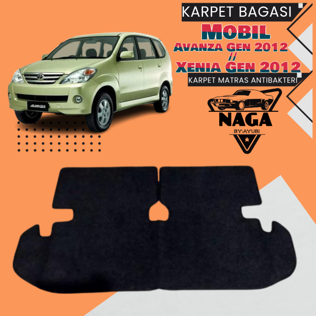 Karpet Bagasi Mobil Avanza Gen 2012/Xenia Gen 2012