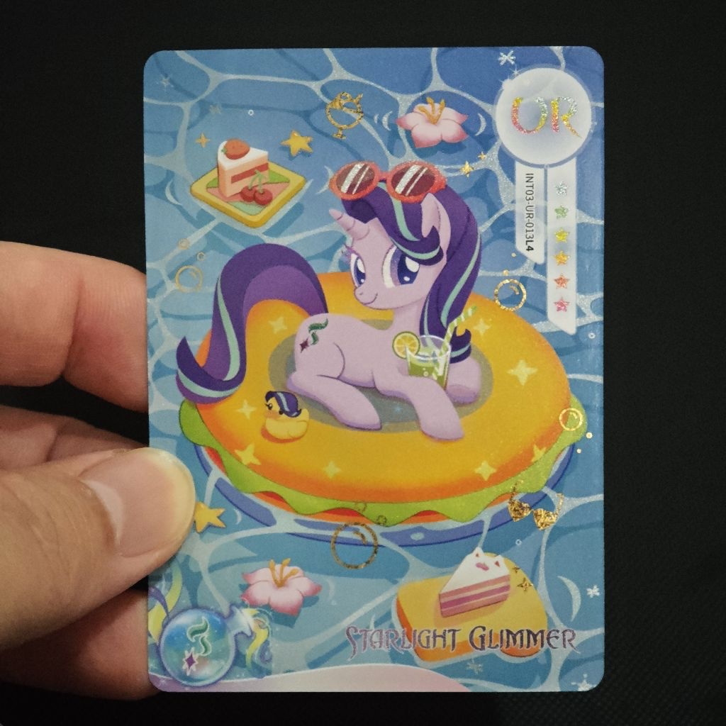 kartu kayou my little pony UR starlight glimmer