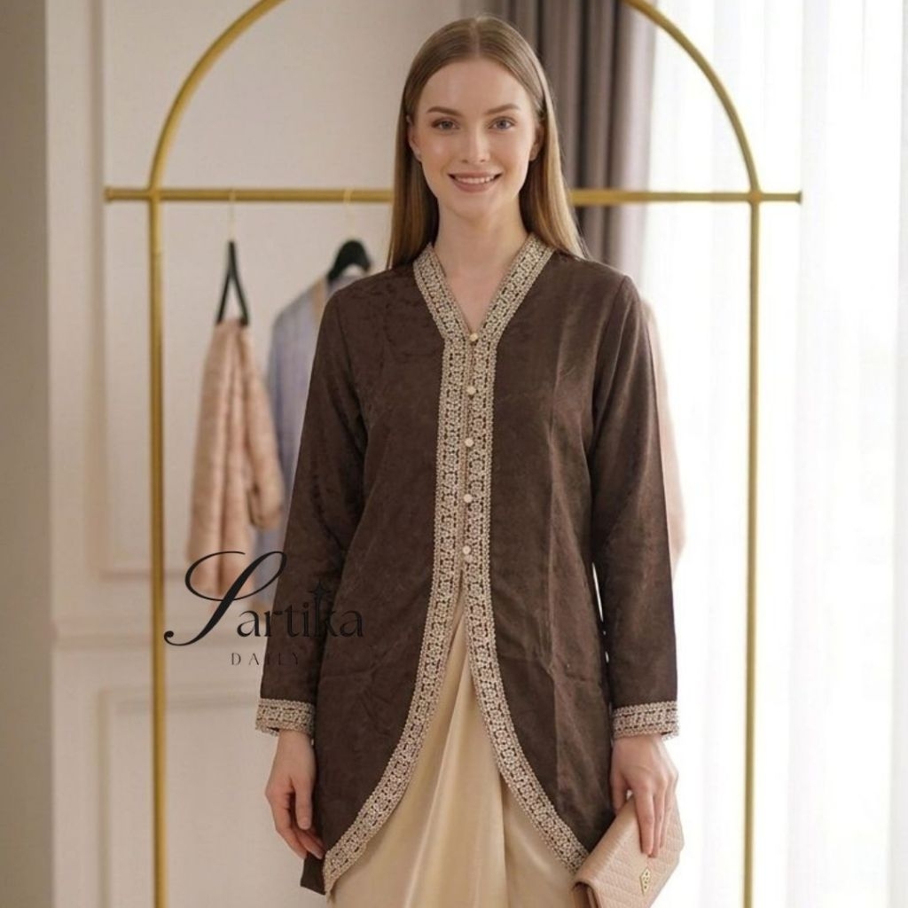 Tunik Arunika Viscose | Atasan Premium | Series Batik Tunik - Sartika Daily