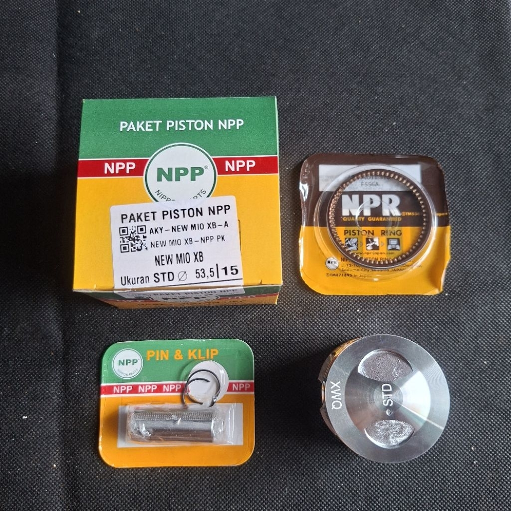 Piston Kit Ring Seher Npp. Mio XB STD 50 100 150 200