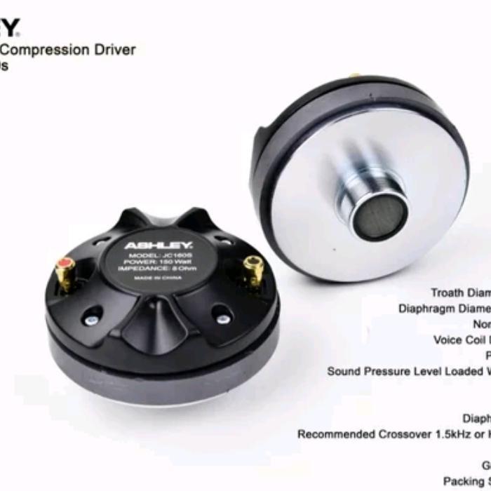 Driver Tweeter ASHLEY JC160s JC 160S