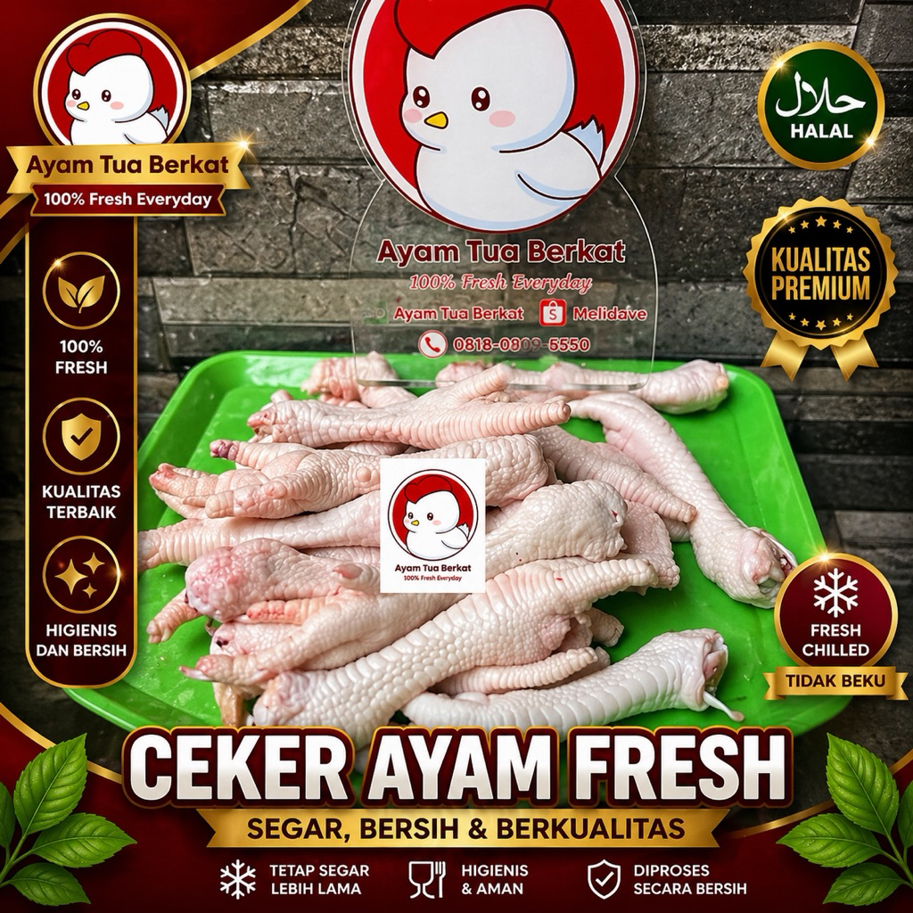 SALE Ceker JUMBO ayam tua/ peren