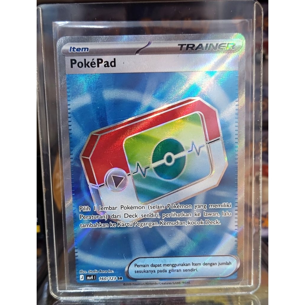 tcg pokemon original card ( pokepad )