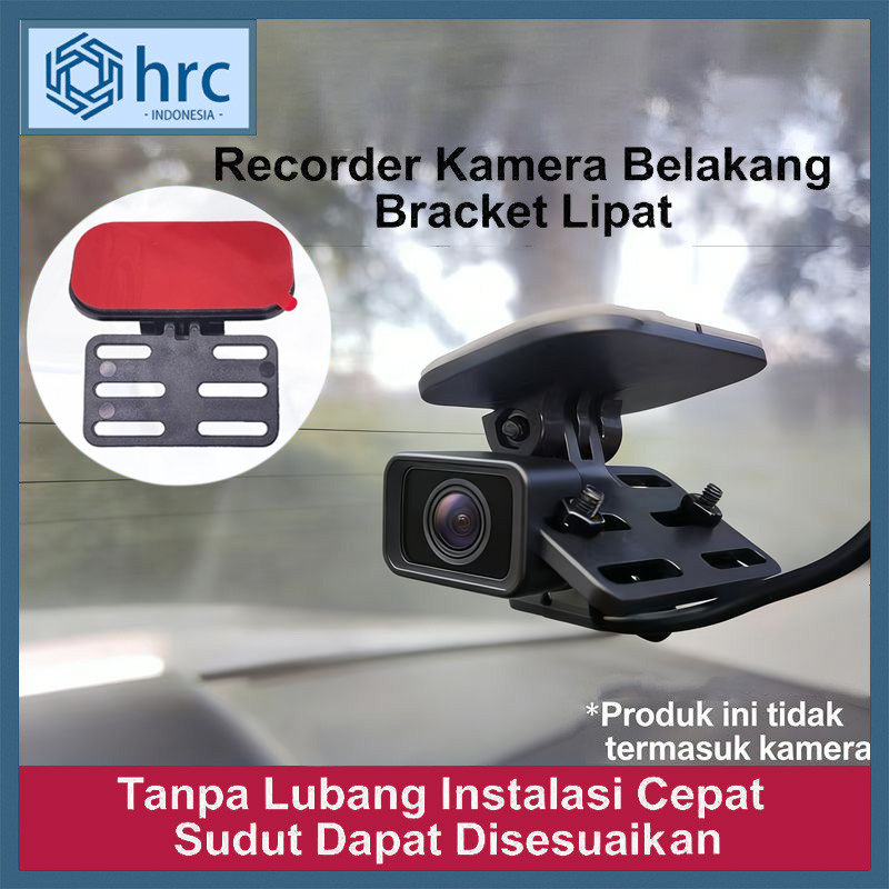 Dudukan Kamera Mundur Bracket Dashcam Mobil Desain Ringkas Tahan Air Mobil Holder Dashcam Mobil Utk 