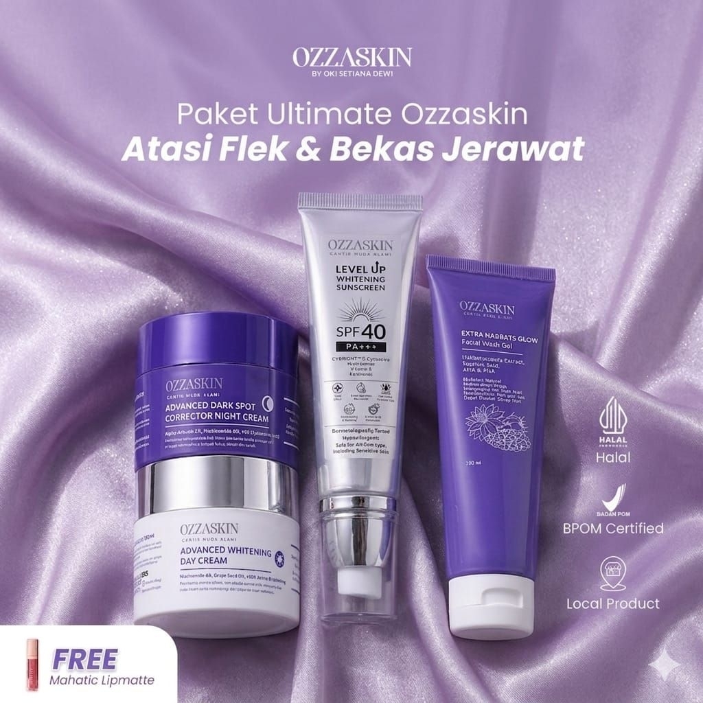 Ozzaskin by Oki Setiana Dewi, ultimate flek treatment extra protection by oki