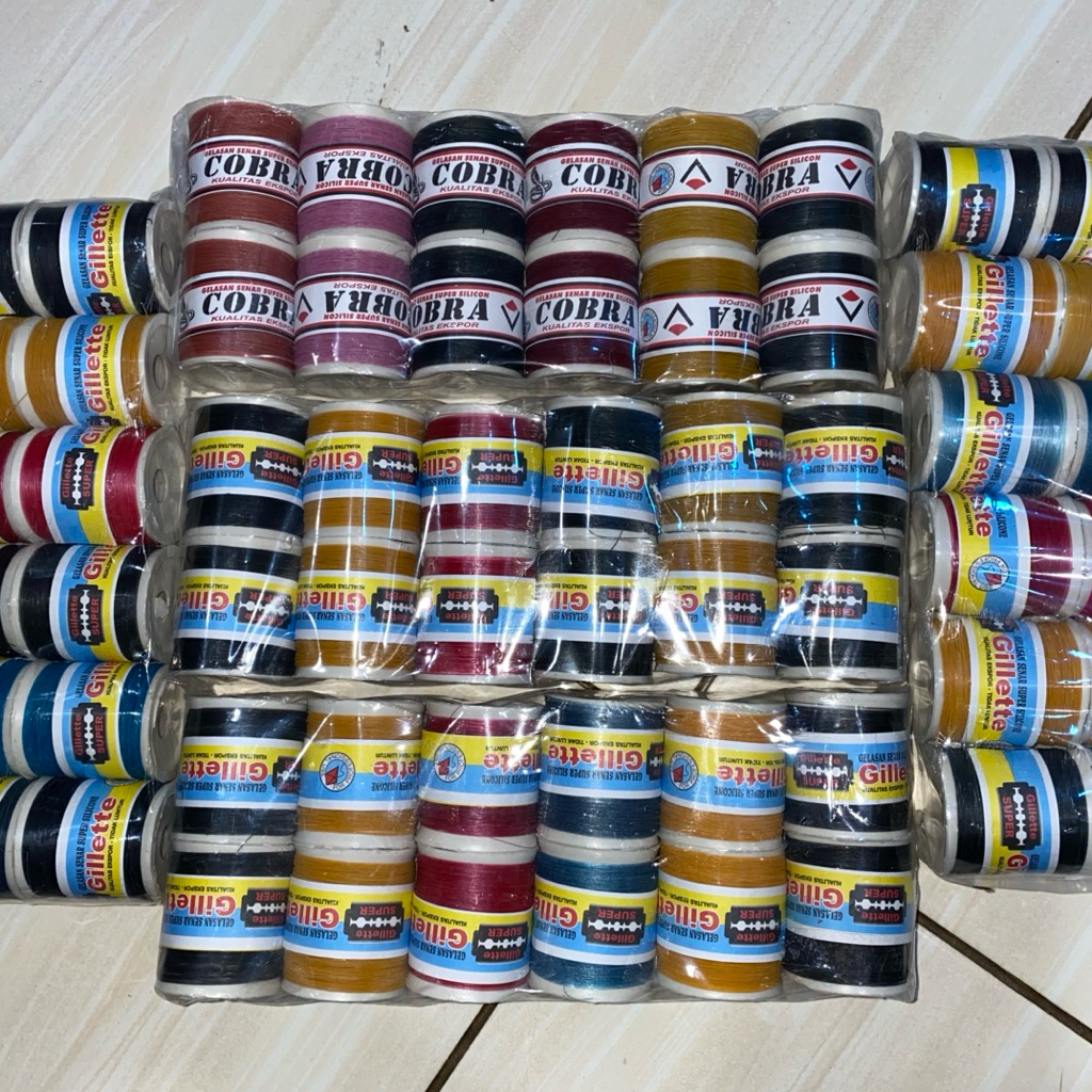 GELASAN SNAP CK 1PAK (12 PCS) BENANG LAYANG LAYANG
