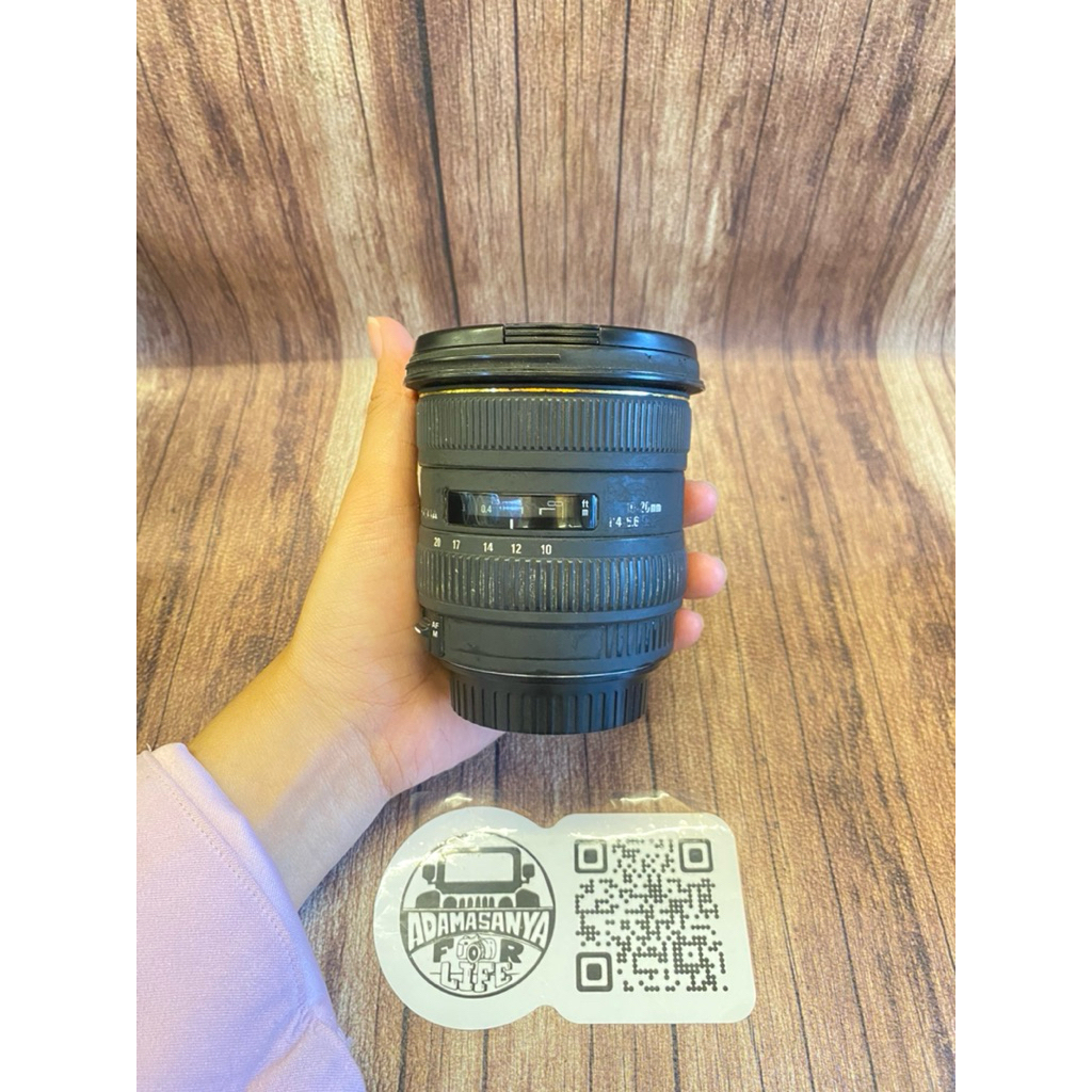 SIGMA 10-20MM F4.5-5.6 FOR CANON
