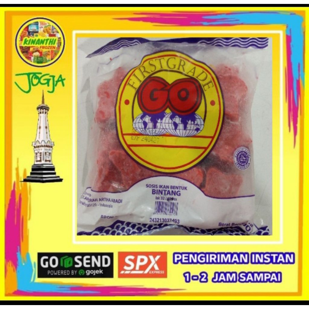 Go Bintang 500 gr, Jogja Frozen
