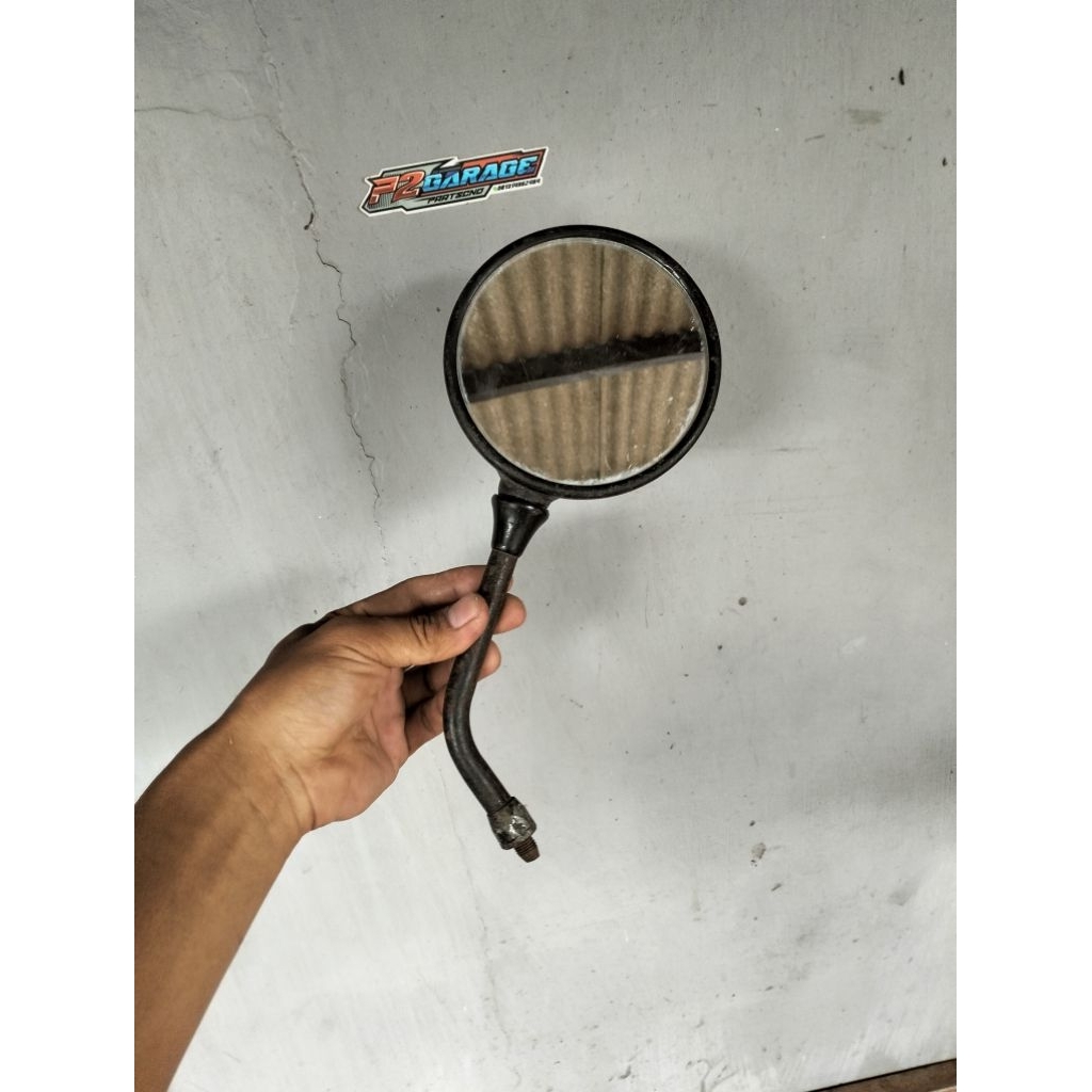 Spion KANAN Kawasaki Binter merzy platina bulat Kz200 original