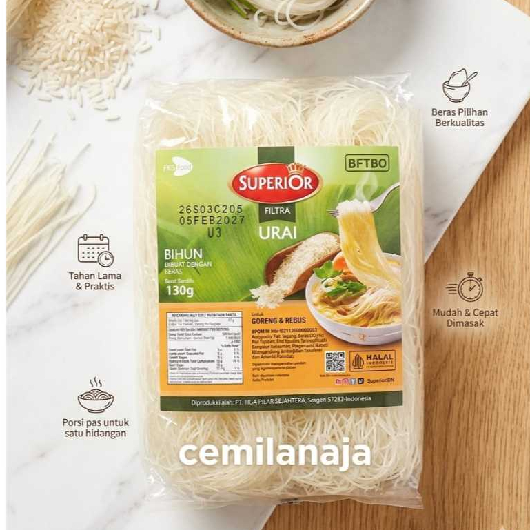 BIHUN BERAS FILTRA SEMBAKO MURAH BAHAN POKOK BIHUN SIAP MASAK