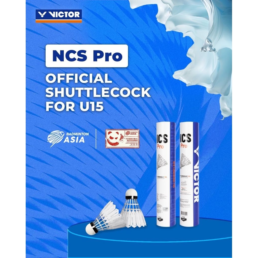 Shuttlecock Victor NCS Pro (1 Tabung Isi 12)