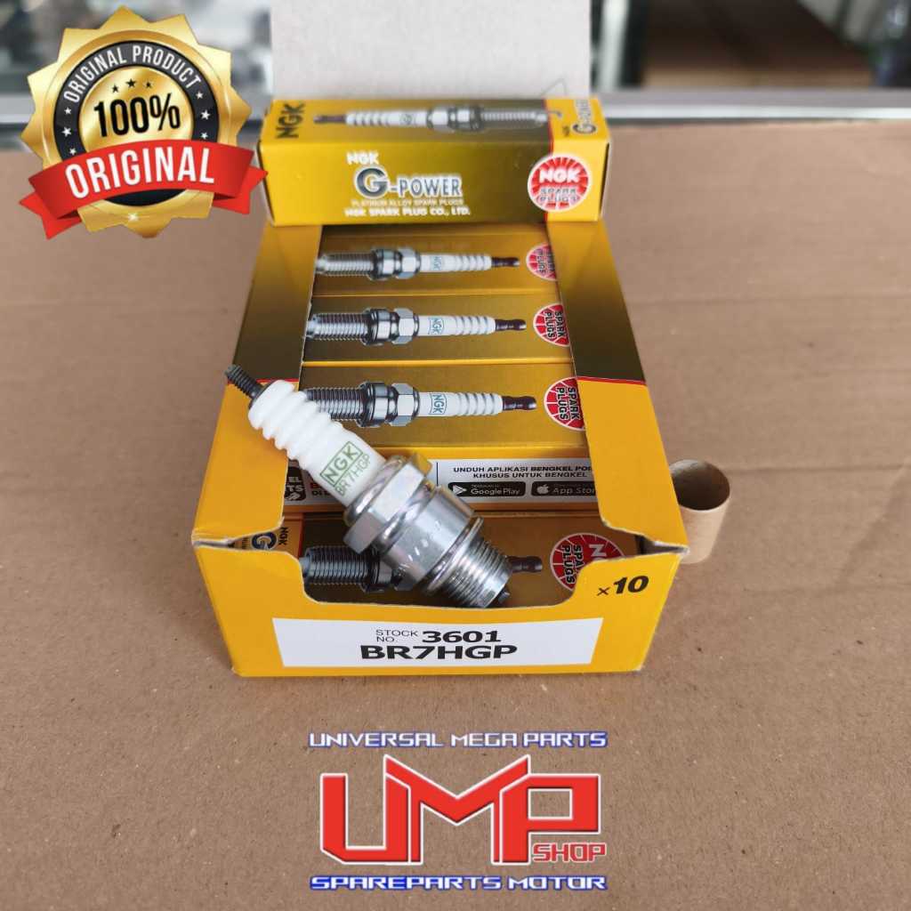 BUSI NGK G POWER BR7HGP FIZ R FORCE ONE RX KING BUSI PLATINUM UJUNG LANCIP ALFA TORNADO RC busi ngk 