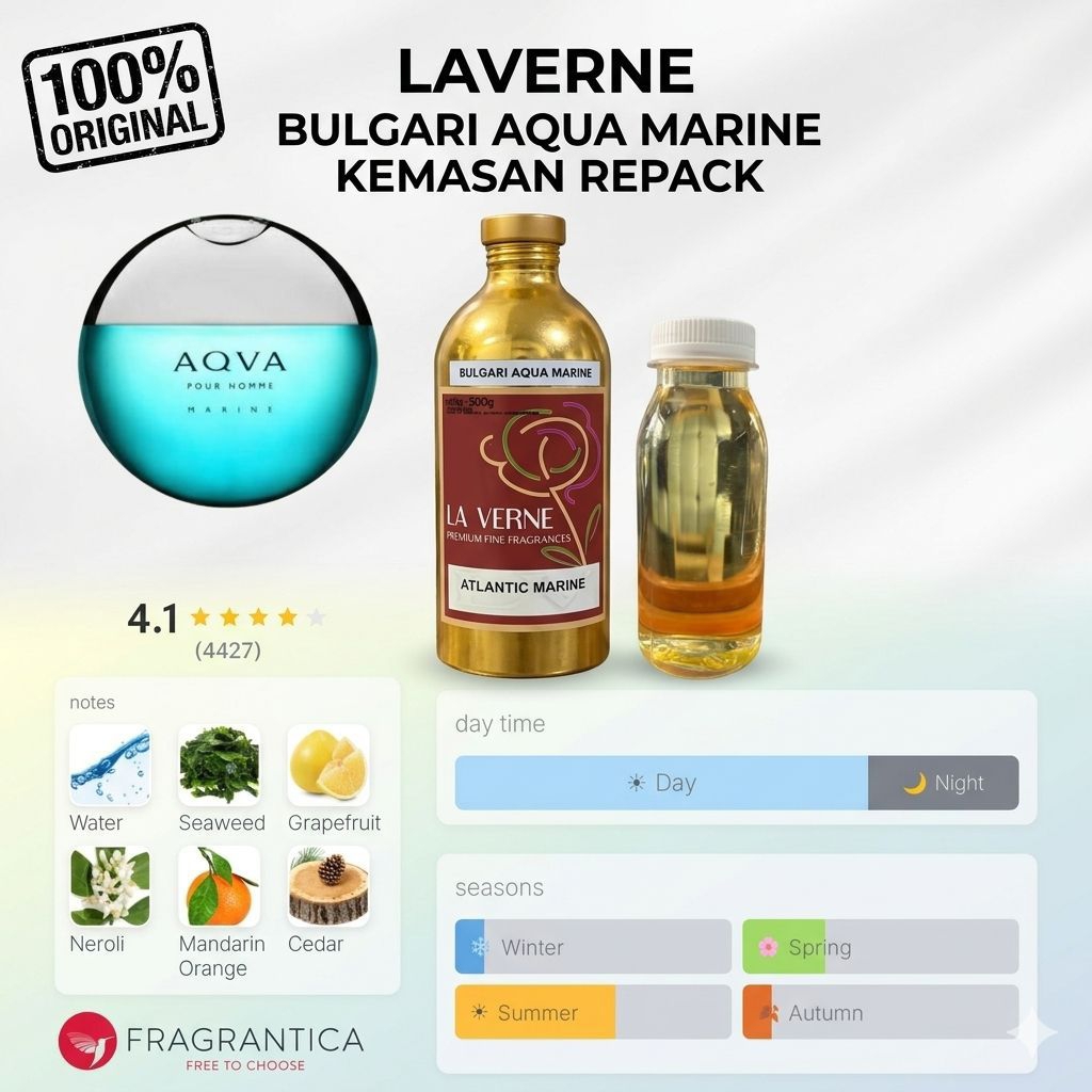 LAVERNE / ATLANTIC MARINE - KEMASAN REPACK / BIBIT MURNI 100%