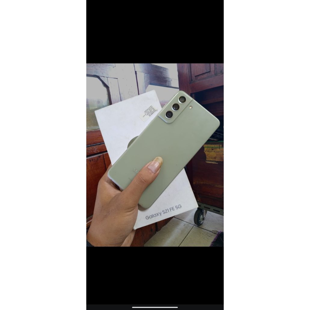 Samsung s21fe original resmi second