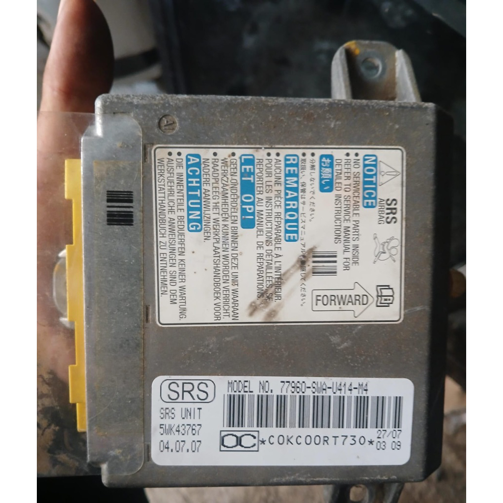 modul srs airbag CRV gen 3 original copotan