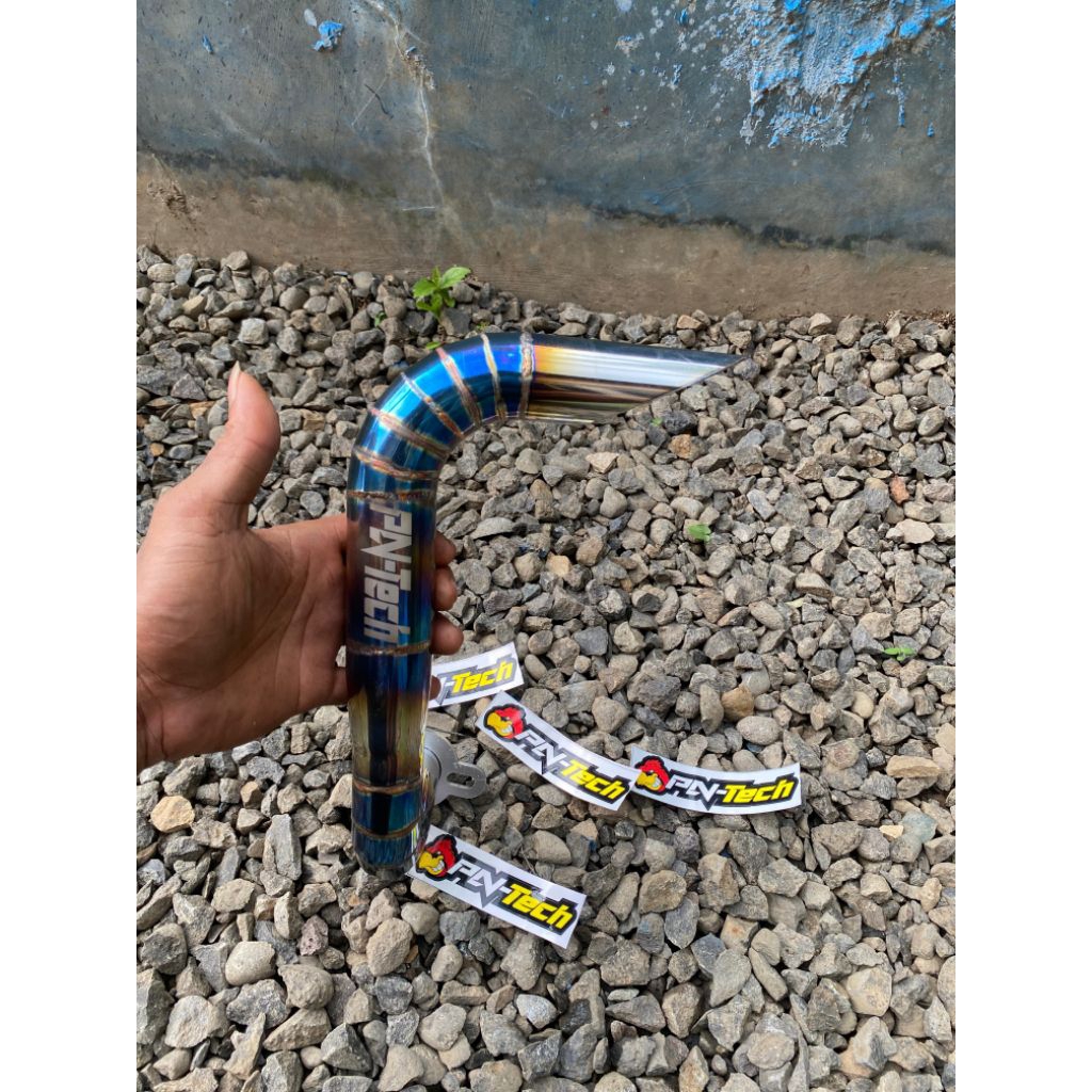 Knalpot perahu ketinting buang kanan honda motoyama loncin ryu dll 160-550cc