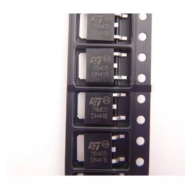 78M05 IC Chip Voltage REGULATOR SMD 7805 5V TO252 DPACK D-PACK Komponen Elektronik DIY PCB