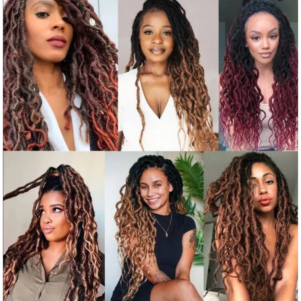 Gimbal Curly Hair Extension | Rambut Sambung Gimbal | Gimbal Curly 2 Warna