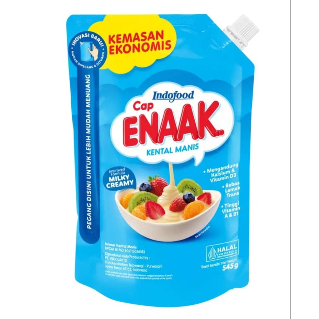 Cap Enaak kemasan pouch 545g