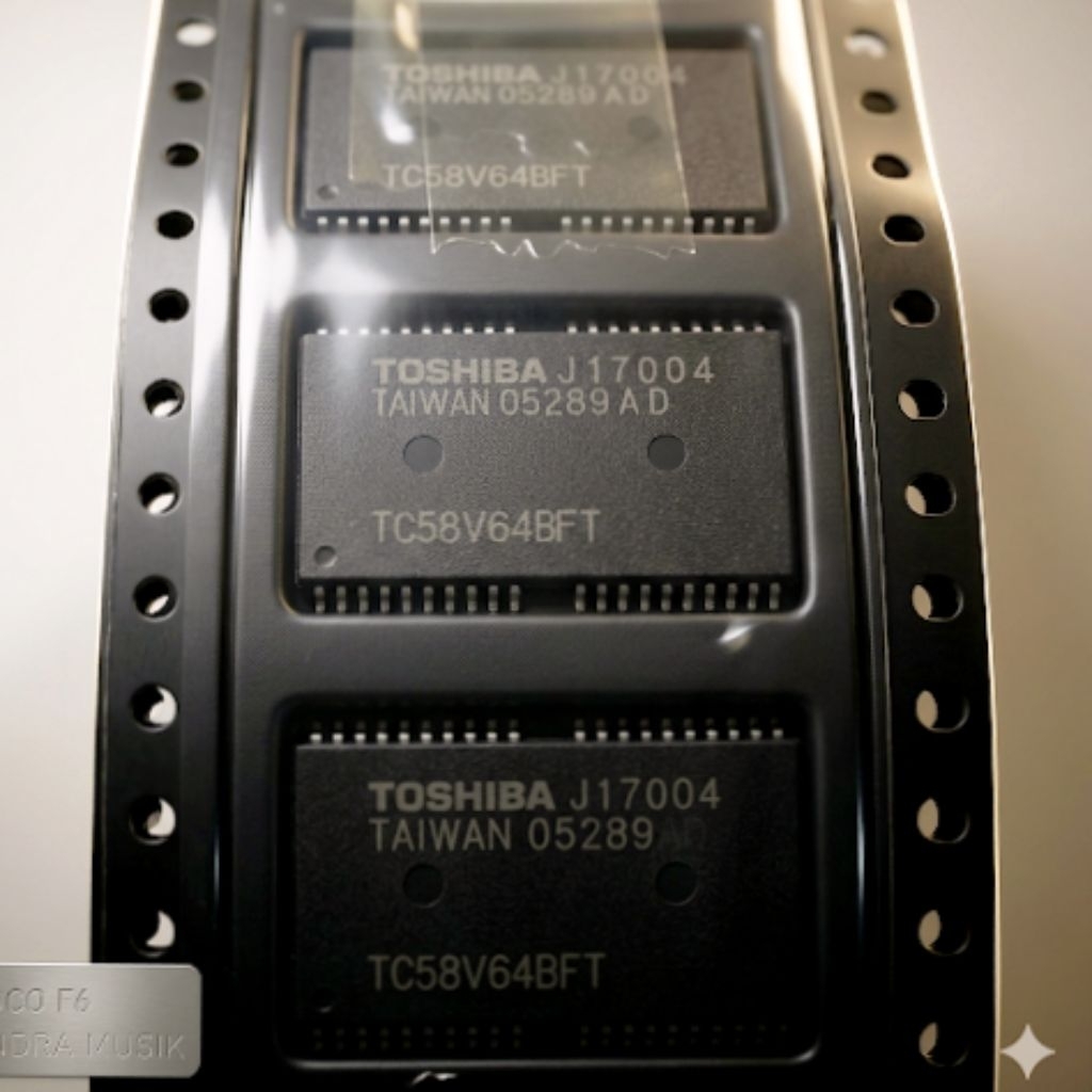 IC FLASH TOSHIBA TC58V64BFT KORG PA50 DISKET FLASHDISK ORIGINAL BARU