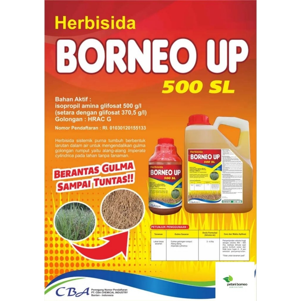 BORNEO UP 500 SL UK.1 LITER