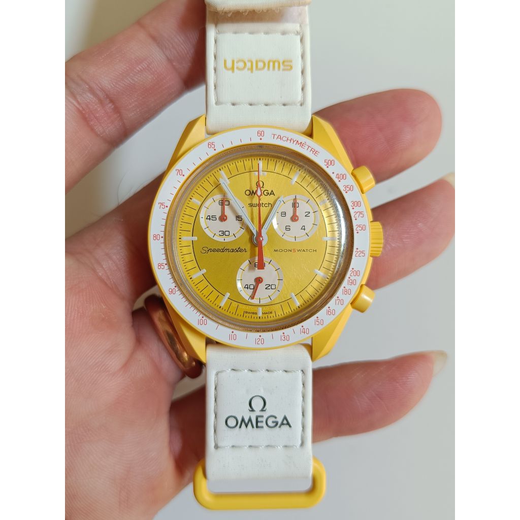 Jam omega x swatch mission to the sun original Diameter 40 mm
Kelengkapan jam saja
Kondisi bekas san