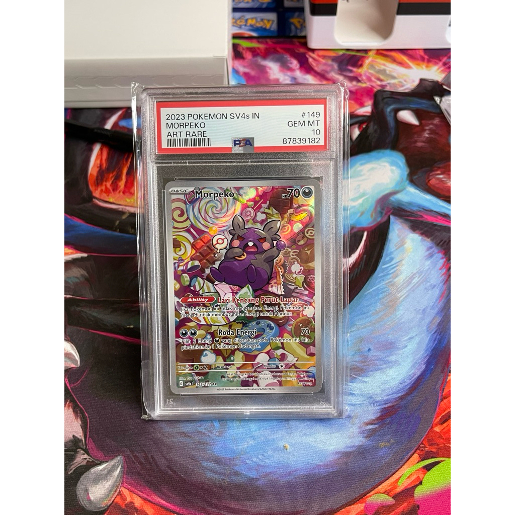Pokemon AR morpeko ind PSA 10