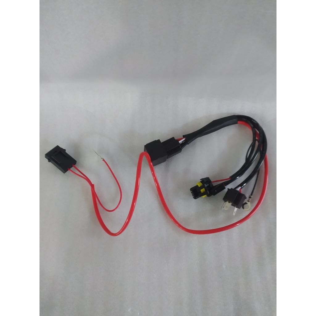 Kabel relay lampu biled motor mobil pnp h4