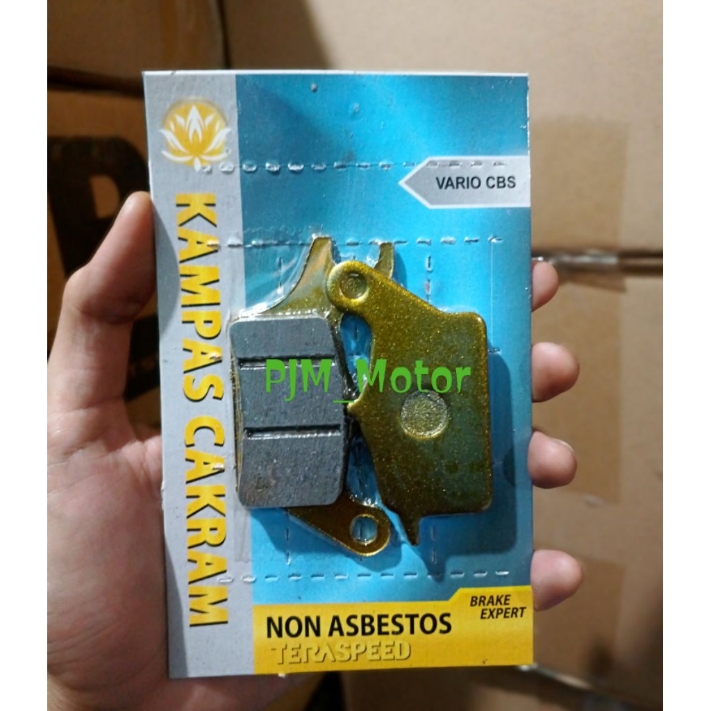 Kampas Rem Depan Cakram Dispad TeraSpeed | Vario Techno CBS/Non-CBS, Vario 125/150 eSP, Vario 110 Ka