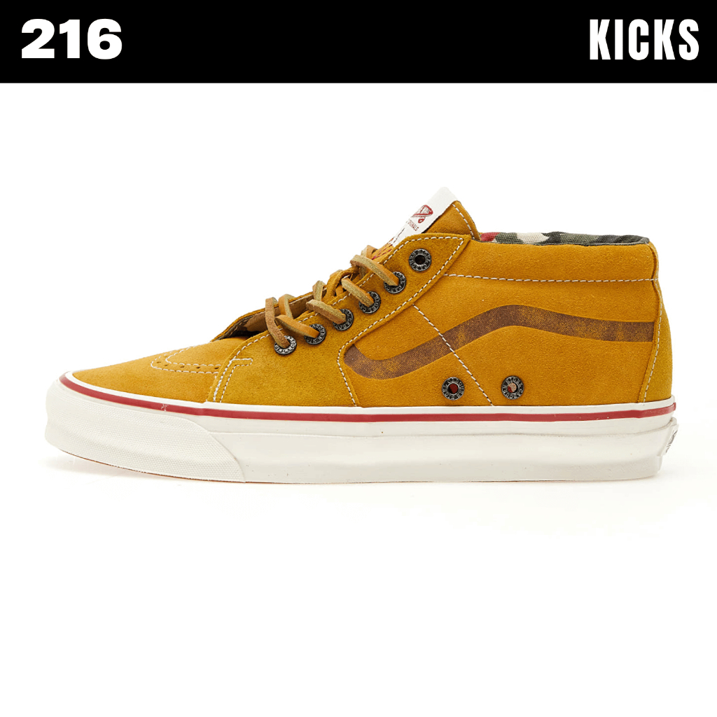 Sk8-Mid OG LX x Nigel Cabourn 'Yellow' BNIB by 216Kicks