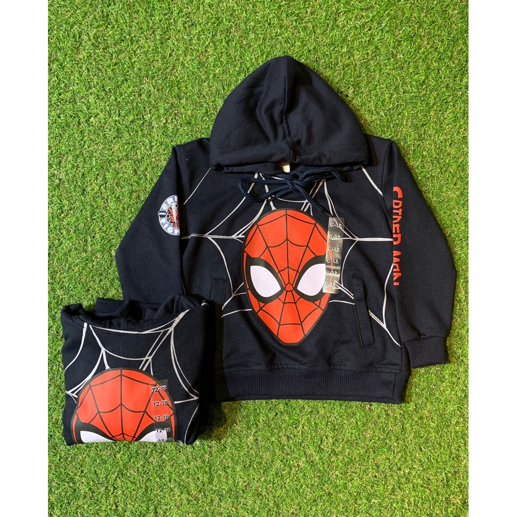 hoodie marvel spiderman ori matahari