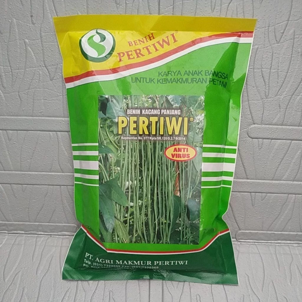 TERBAIK benih kacang panjang pertiwi 500grm bibit kacang pertiwi 500gr