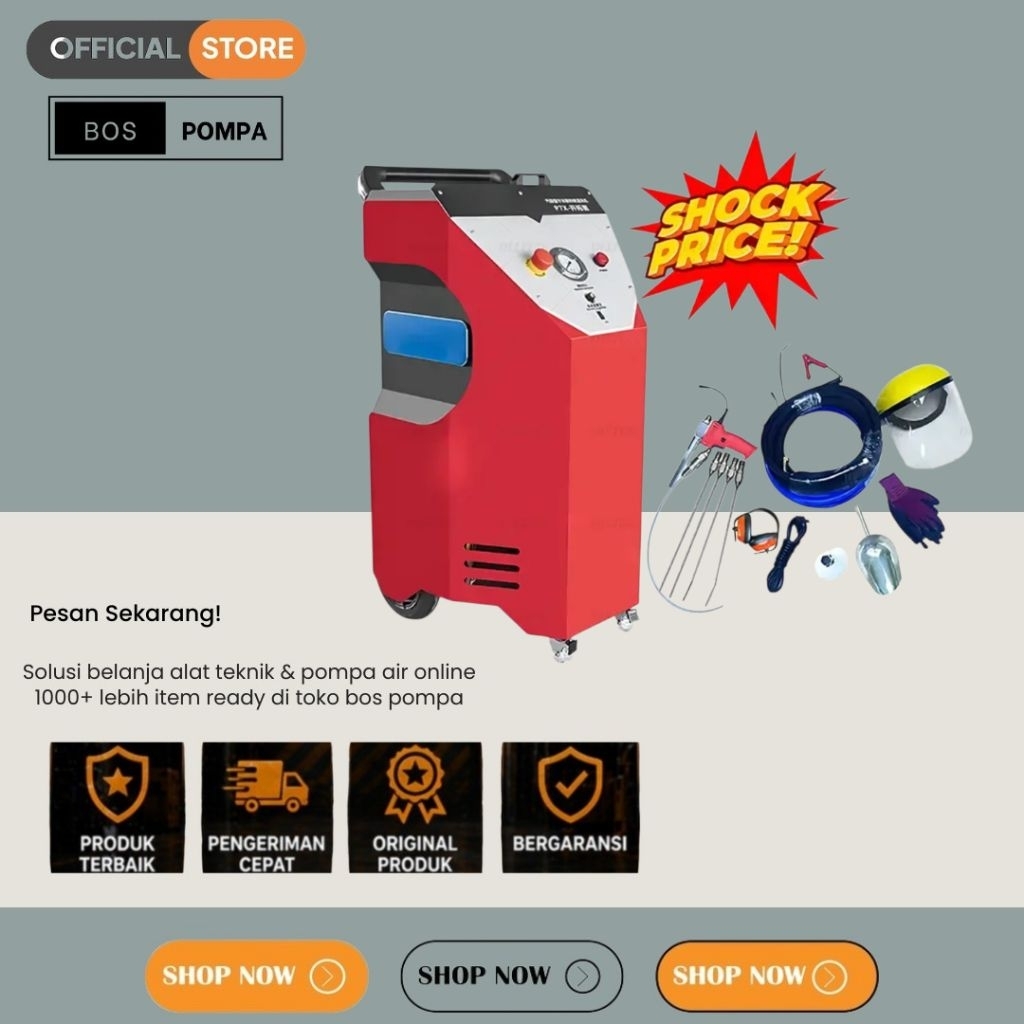 MESIN PEMBERSIH KARAT DRY ICE BLASTING DRY ICE CLEANING MACHINE