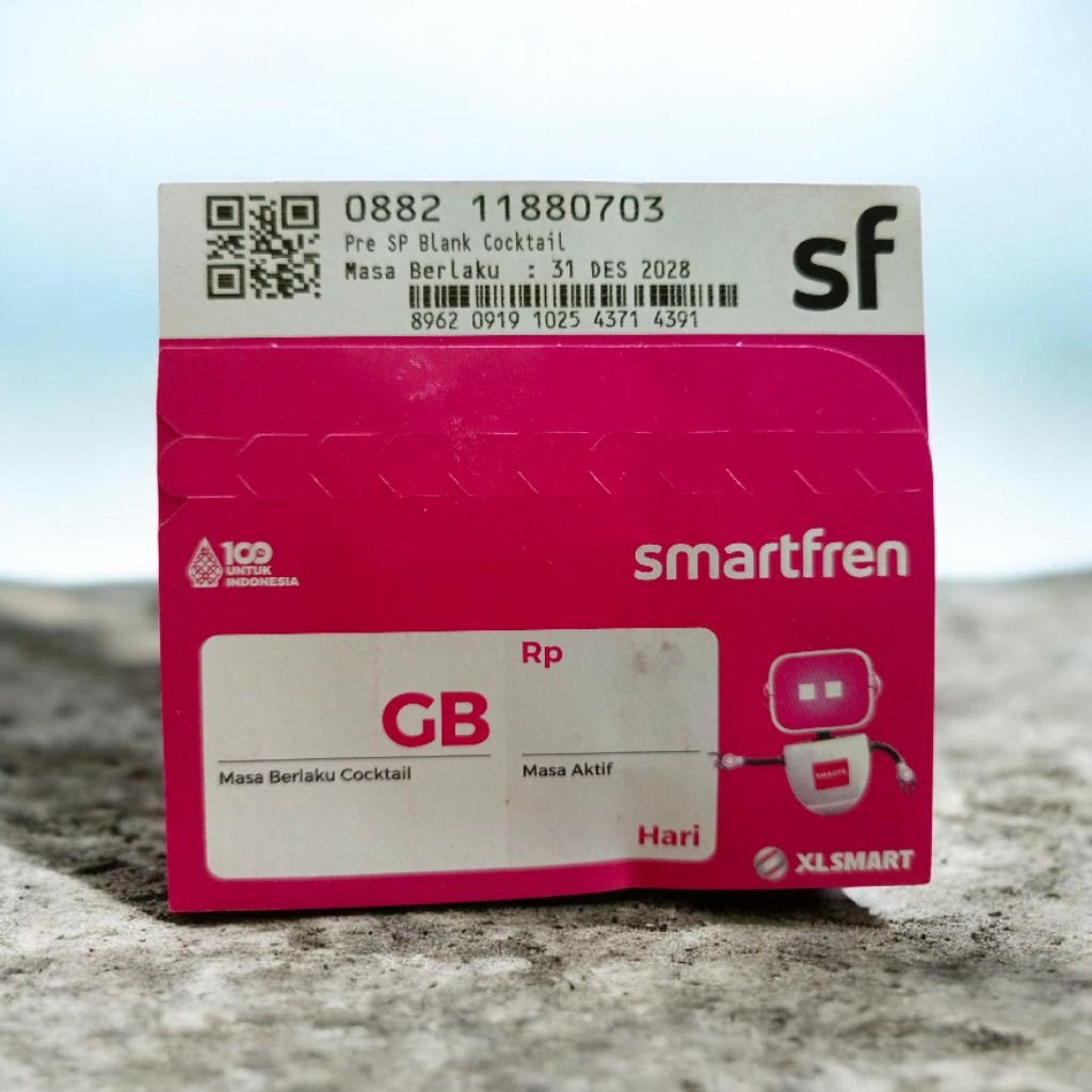 nomor cantik smartfren 88 2 11 88 07 03 isi kuota 3gb jaringan 5G XL