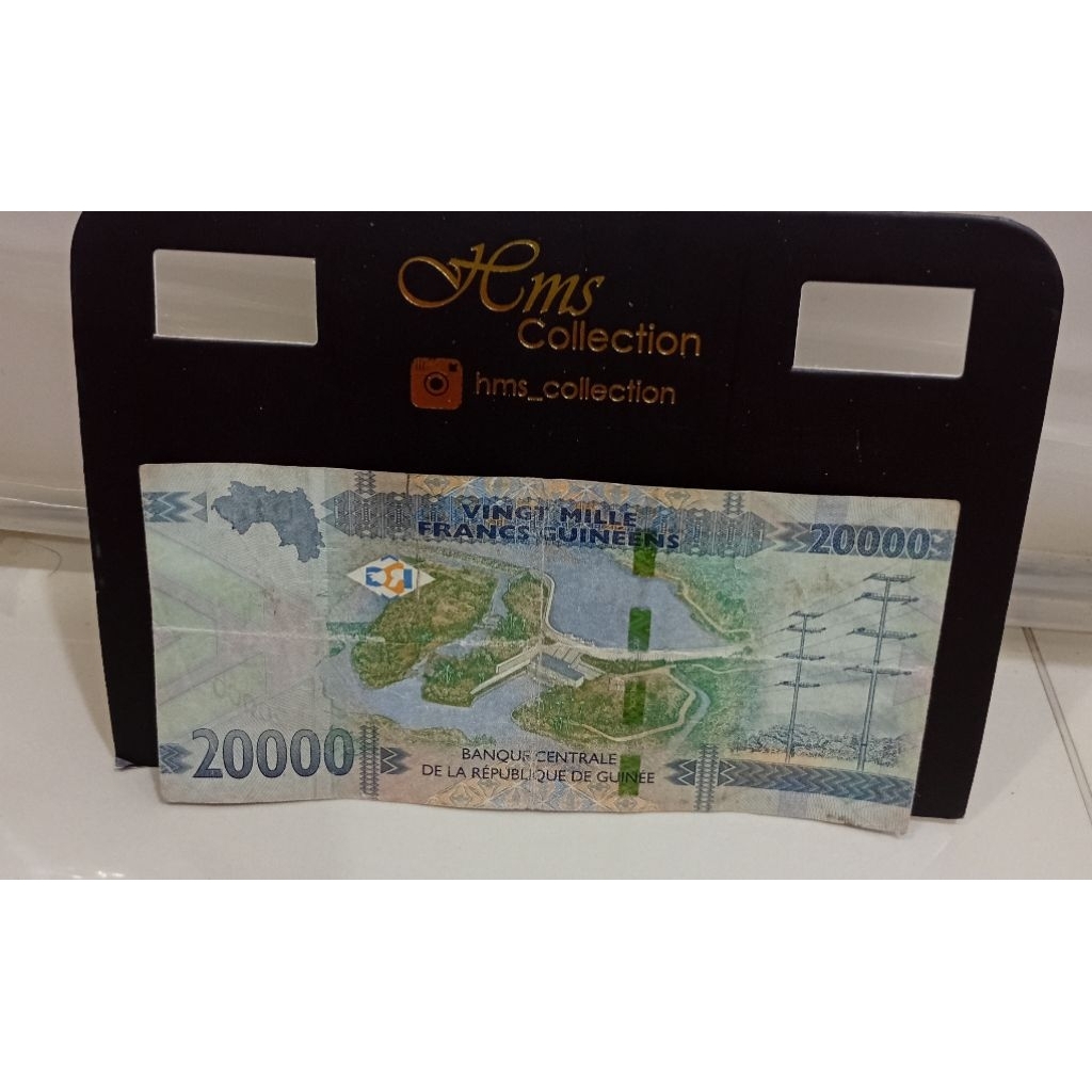 Guinea 20,000 franc untuk koleksi dan numismatik