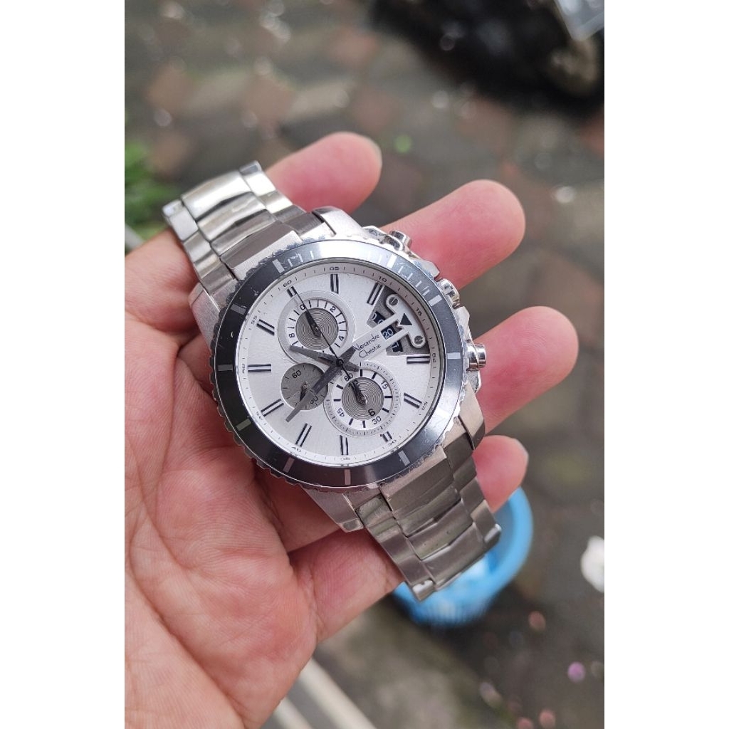 jam tangan original Alexandre Christie pria second bekas preloved