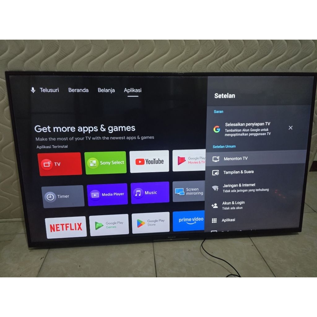 smart tv sony bravia UHD 4K