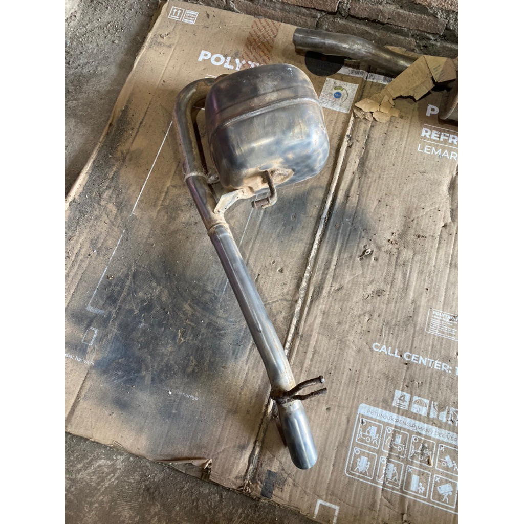 knalpot standar toyota vios gen2/gen3 original