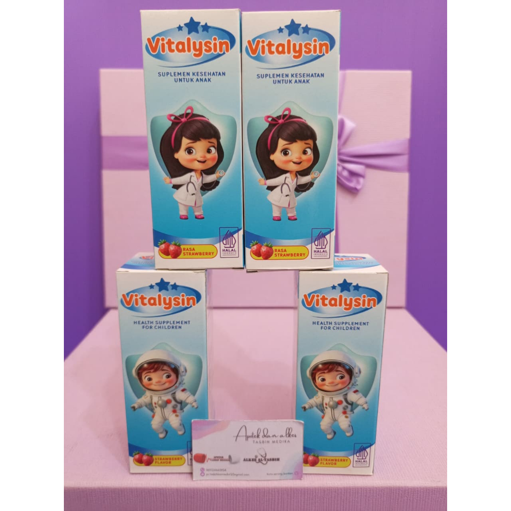 VITALYSIN SIRUP 100ML PER BOTOL