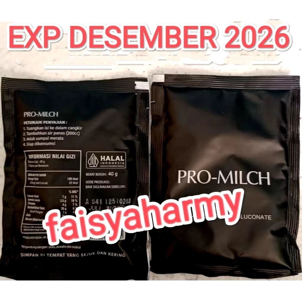 PROMO PROMILCH MINUMAN SEREAL TNI PER 1 PICS  EXP DESEMBER  2026